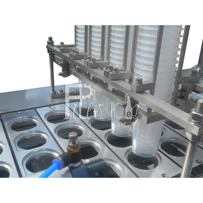 8 líneas dispositivo de empaquetado de aislamiento de relleno de la planta de la máquina del lacre del lavado automático de la taza