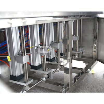 Lubricante/motor plásticos lineares automáticos del tarro de la botella de la máquina de rellenar del aceite de mesa