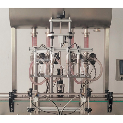 Lubricante/motor plásticos lineares automáticos del tarro de la botella de la máquina de rellenar del aceite de mesa