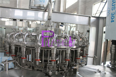 6000BPH Juice Filling Machine con el sistema de flujo trasero con sontrol del PLC