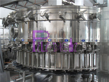 Control 3 del PLC en 1 máquina de rellenar carbonatada de la bebida para la botella redonda del ANIMAL DOMÉSTICO 0.3L-2L