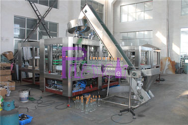 Cadena de producción de cristal del vinagre del control del PLC de la máquina de embotellado 40 cabeza
