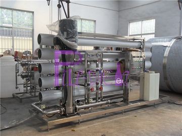Máquina de un solo nivel industrial del Ro 20T con los tanques de almacenamiento del agua del acero inoxidable