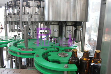 Equipo japonés de la botella de cerveza del PLC para el casquillo del anillo de tirón de la botella de cristal