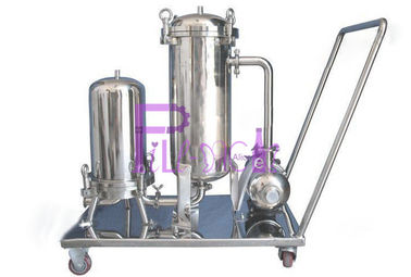 filtro del jarabe de la bebida 320kg para el equipo de proceso del refresco SUS304 1.5m m de una sola capa