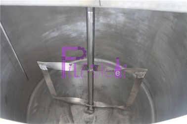 Crisol del azúcar de la calefacción de la pared doble/el tanque eléctricos para la cadena de producción del refresco