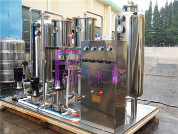 Línea de transformación automática del refresco mezclador 6000L/H del CO2 del agua de soda del poder más elevado