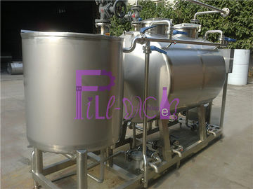 El tanque del sistema 500L de la limpieza de Semiauto CIP para la línea de transformación de la lechería/de la cerveza/de la bebida