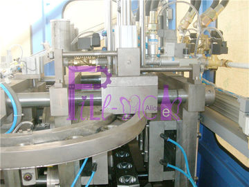 Máquina del moldeo por insuflación de aire comprimido del agua mineral de 4 cavidades, máquina de moldear del estiramiento plástico