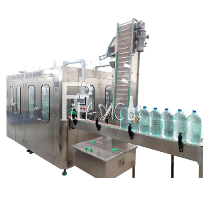3L / mineral plástico 3 de la máquina de rellenar del agua de botella 5L/10L en 1 1500BPH
