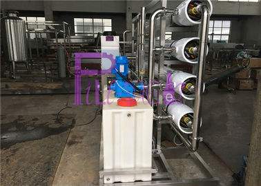 sistemas autos del purificador del agua 12000LPH, torre de mezcla ULTRAVIOLETA de Qzone del sistema del ro del agua