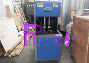 1 L máquina que sopla del animal doméstico semi automático, capacidad de la máquina 1200bph del soplo del estiramiento que moldea