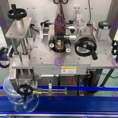 Etiquetado del encogimiento de la manga de la botella del galón/aplicador/máquina/equipo/línea/planta/sistema/unidad del rotulador