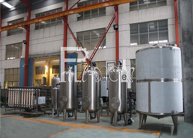 Sistema de tratamiento de aguas de acero inoxidable automático de 10000LPH uF para el agua potable