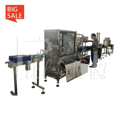 El PLC 1500BPH carbonató la máquina de rellenar de la bebida, cadena de producción carbónica de la bebida