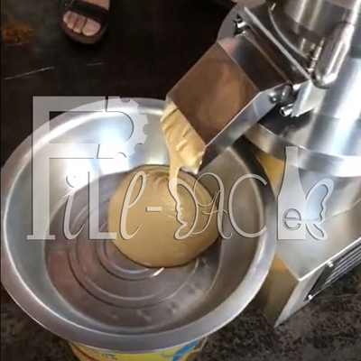 SUS304 molino coloide de acero inoxidable, mantequilla de cacahuete que procesa la máquina de la licuadora