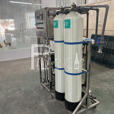 Máquina del tratamiento de aguas del RO del agua potable 500LPH con la membrana 4040