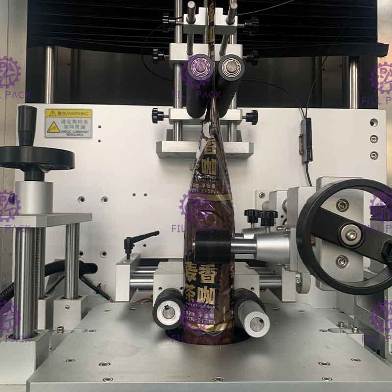 Etiquetado del encogimiento de la manga de la botella del galón/aplicador/máquina/equipo/línea/planta/sistema/unidad del rotulador