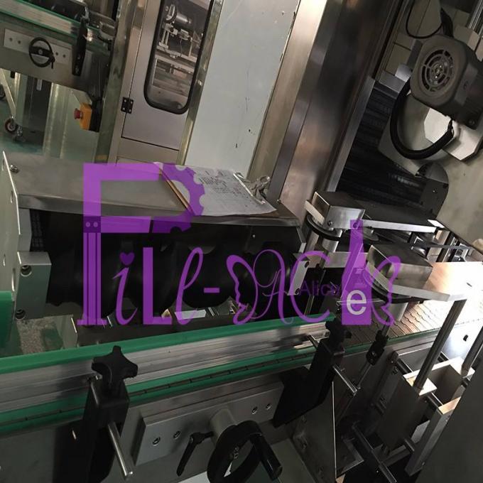 aplicador 400BPM de la manga del motor de Panasonic de la máquina de etiquetado de la botella del animal doméstico 1L 4