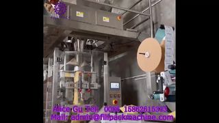 2281 J125 Máquina envasadora de tuercas con sellado posterior y bobinado de película vertical