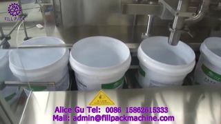 2180 J114 Máquina automática para colocar tapas y tapar con pesaje en línea