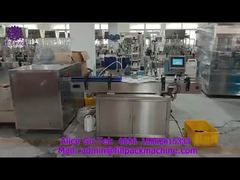 Máquina llenadora y taponadora de botellas automática rotativa de una sola fila 2189 M10