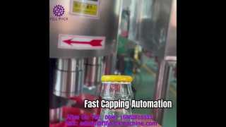 2215 J118 Máquina taponadora automática de 6 cabezales para tapas con lengüeta lateral