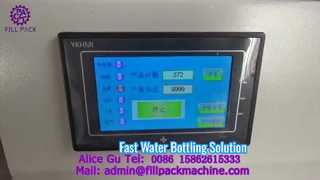 Etiquetadora de botellas cuadradas de sobremesa semiautomática 2143 M10