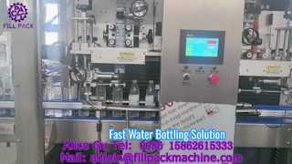 Etiquetadora automática de fundas con bandeja de doble material y cabezal doble 2146 M6