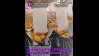 2249 O18 Pesadora y llenadora automática para melocotones amarillos en latas