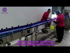 Máquina etiquetadora de doble cara transparente autoadhesiva con plataforma giratoria automática para botellas de plástico 2166 M4