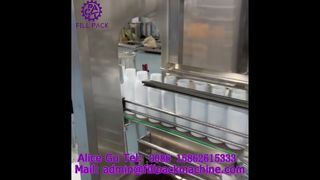 2156 J112 Máquina llenadora de 16 estaciones de lubricante de pistón lineal