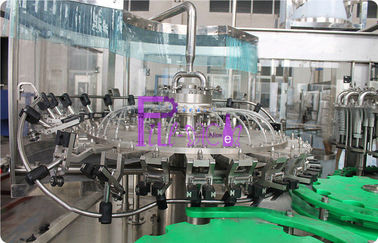 Máquina de rellenar líquida de la botella de vidrio de Full Auto, fruta Juice Filler 8000BPH