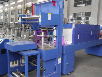 L mecanografía el control del PLC de la empaquetadora del encogimiento para la cadena de producción automática