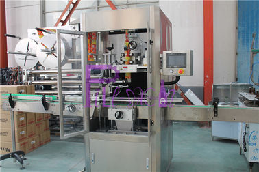 Control automático ajustado del PLC de la máquina de etiquetado del acero inoxidable