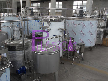 Filtro material de acero inoxidable del doble de 304 Juice Processing Equipment para el tratamiento del zumo