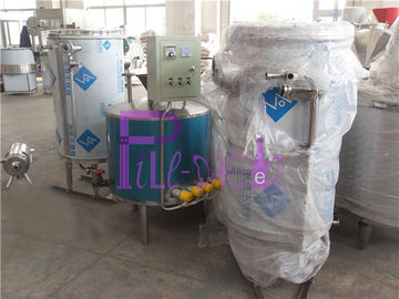 Esterilizador de UHT de calefacción eléctrico de 1 t/h para la cadena de producción de la bebida tipo de la bobina