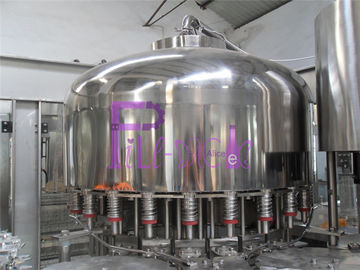 Máquina que capsula de relleno que se lava de relleno de la bebida de la planta del agua potable del PLC Monoblock