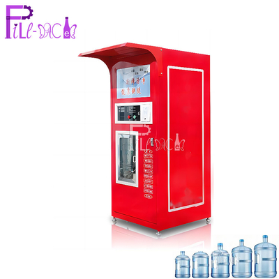 Moneda y máquina 10L/Min 550W 0.5MPA de Bill Purified Water Bottle Vending