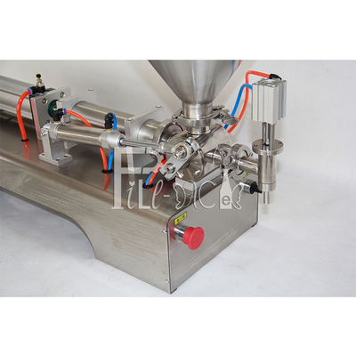 Alta precisión SUS304 del pistón viscosidad neumática neumática semi automática de la máquina de rellenar de la alta
