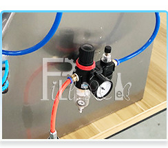 2 cabezas pueden llenar equipo de máquina carbonatada semiautomática 330ML 90mm