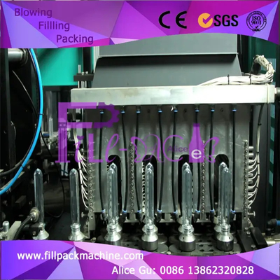 Cavidad automática completa de la máquina/del equipo 2 del moldeo por insuflación de aire comprimido de la botella del ANIMAL DOMÉSTICO para 3 - 5L