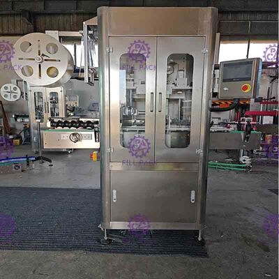 sola máquina de etiquetado principal automática de la manga 150BPM 250BPM con el túnel del encogimiento
