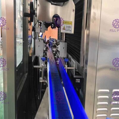 El doble automático completo de la máquina de etiquetado de la manga del encogimiento va al cuerpo con encogimiento del vapor