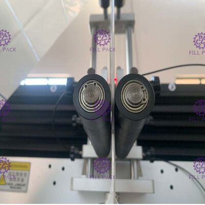 Control automático ajustado del PLC de la máquina de etiquetado del acero inoxidable