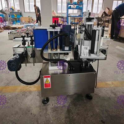 La sobremesa 3000BPH automatizó la etiqueta engomada adhesiva con la codificación caliente de la hoja