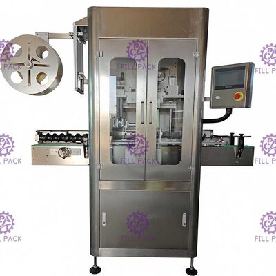 Máquina de etiquetado de la botella de la manga del cuello del PVC de 150BPM OPS termocontraíble