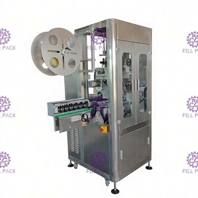 Máquina de etiquetado de la botella de la manga del cuello del PVC de 150BPM OPS termocontraíble