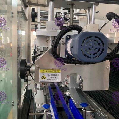 Control programable del PLC del estiramiento de la manga de la máquina principal doble del aplicador