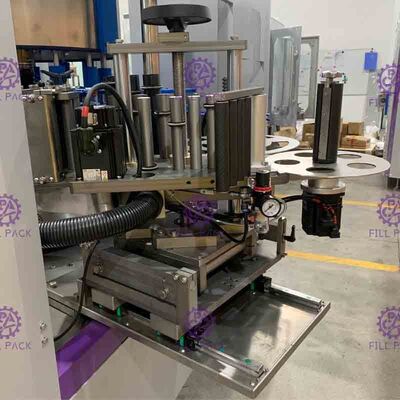 Tipo rotatorio máquina de etiquetado auta-adhesivo de la botella de vidrio de cerveza de la etiqueta engomada para la sola etiqueta